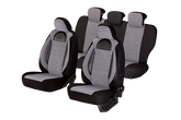 SET HUSE SCAUN RACING GRI - NEGRU