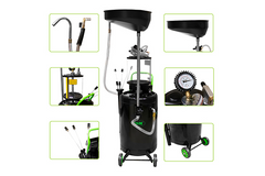 COLECTOR DE ULEI CU SISTEM DE ASPIRATIE 90L JBM