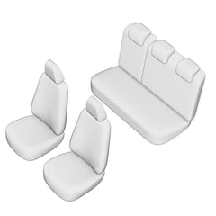SET HUSE SCAUN UMBRELLA PENTRU DACIA SANDERO 2012-2021 (BANCHETA FRACTIONATA) CU TETIERE SPATE IN FORMA DE L