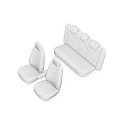 SET HUSE SCAUN UMBRELLA PENTRU VW PASSAT B7 SEDAN 2011-2015 (BANCHETA FRACTIONATA) CU TETIERE SPATE IN FORMA DE L
