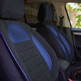 SET HUSE SCAUN RACING NEGRU - ALBASTRU