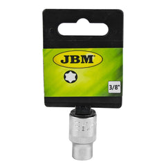 TUBULARA TORX CROMATA 3/8` E12