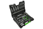 TRUSA DE TUBULARE HEXAGONALE CU 94 PIESE CU CLICHETI 1/2` SI 1/4` JBM