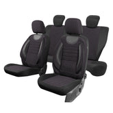 SET HUSE SCAUN CITY GRI NEGRU
