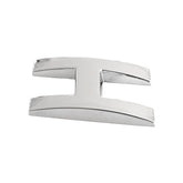 ORNAMENT AUTO 3D. LITERA H. 26 MM. CROMAT