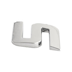 ORNAMENT AUTO 3D. LITERA S. 26 MM. CROMAT