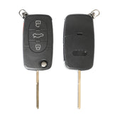 CARCASA CHEIE CONTACT PENTRU AUDI A3 / A6 / A8, 3+1 BUTOANE, CU CHEIE