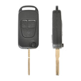 CARCASA CHEIE CONTACT PENTRU MERCEDES-BENZ CLASS C/ S / ML / SL 3 BUTOANE, CU CHEIE