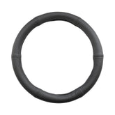 HUSA VOLAN PIELE NATURALA SEMI PERFORATA NEGRU 44-46 CM