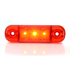 LAMPA GABARIT LED 709 W97.1, 12V-24V, POZITIE ROSU WAS