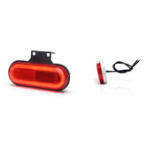 LAMPA GABARIT LED 1400 W198, 12V-24V, POZITIE ROSU WAS