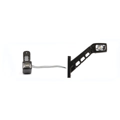 LAMPA GABARIT LED CU BRAT 238P W48, 12V-24V, POZITIE ALB / ROSU / PORTOCALIU DREAPTA WAS