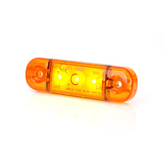 LAMPA GABARIT LED 708 W97.1, 12V-24V, POZITIE PORTOCALIU WAS