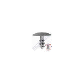 CLIPS TAPITERIE PENTRU UNIVERSAL 10.6X12MM - GRI SET 10 BUC