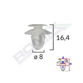 CLIPS TAPITERIE PENTRU MERCEDES 8X16.4MM - ALB SET 10 BUC