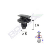 CLEMA PASAJ ROATA PENTRU CITROEN/PEUGEOT/RENAULT SET 10 BUC