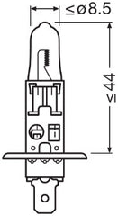 SET 2 BECURI 12V H1 55 W ULTRA LIFE OSRAM