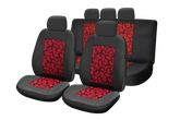 SET HUSE SCAUN LUX - ROSU