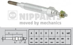 Bujie incandescenta HYUNDAI H-1 STAREX NIPPARTS J5715000