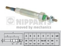 Bujie incandescenta MITSUBISHI PAJERO III autoturism de teren deschis V6 W V7 W NIPPARTS J5715012