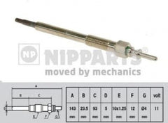 Bujie incandescenta OPEL ASTRA J NIPPARTS J5714001