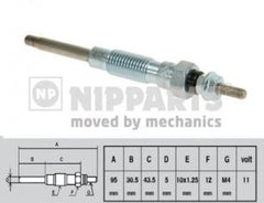 Bujie incandescenta TOYOTA HILUX II pick-up LN8 RN5 LN6 YN6 YN5 LN5 RN6 NIPPARTS J5712018