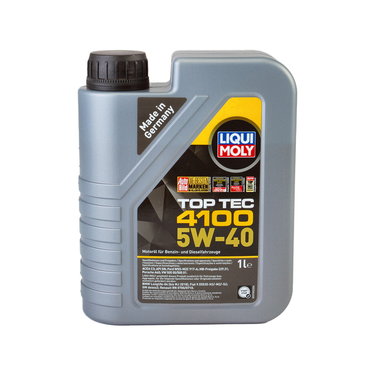 Ulei motor Liqui Moly Top Tec 4100 5W40 (3700) (2682) (9510) 1L