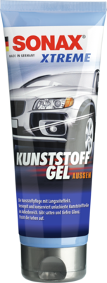 GEL RESTAURATOR NANOPRO PENTRU SUPRAFETELE EXTERIOARE DIN PLASTIC 250 ML SONAX
