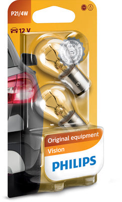 SET 2 BECURI STOP FRANA P21/4W 12V (blister) PHILIPS