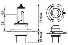 BEC 12V H7 55W ECO BOSCH