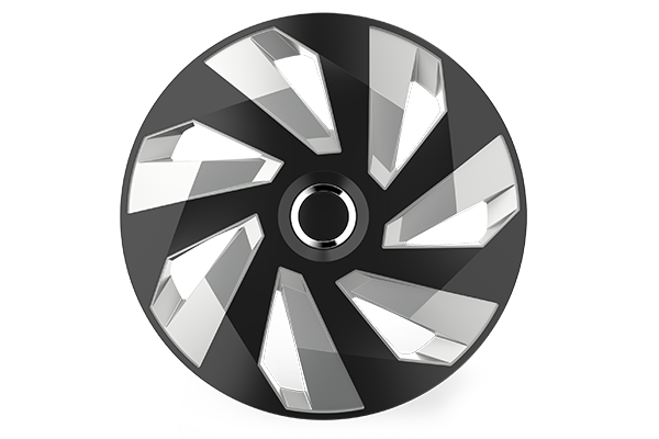 SET CAPACE ROTI 15` VECTOR RC SILVER&BLACK