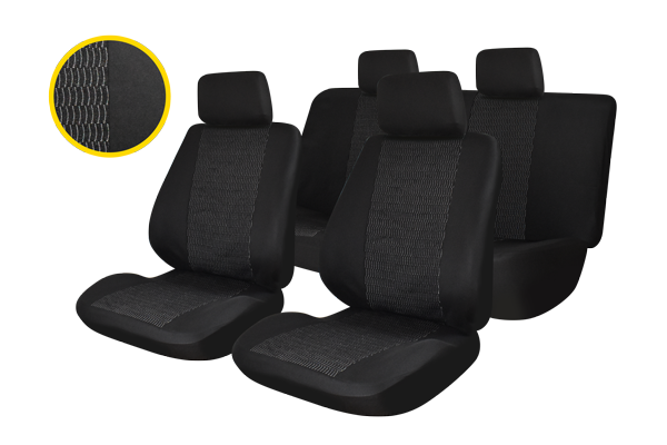 SET HUSE SCAUN TRAFFIC - NEGRU 007