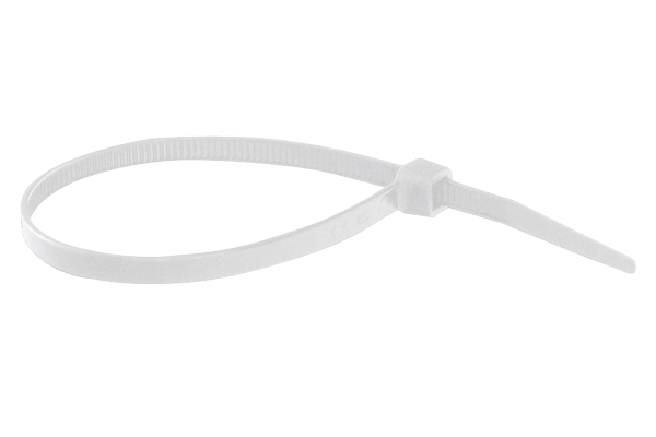 COLIERE NYLON ALBE 4.8*200 MM SET 100 BUC