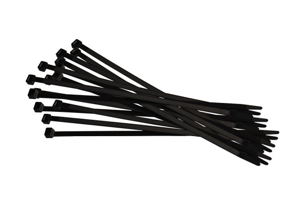 COLIERE NYLON NEGRE 3.6*360 MM SET 100 BUC
