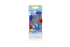 PAPUC ELECTRIC AUTO IZOLAT ALBASTRU TIP FURCA 4.3mm-SET 10 BUC