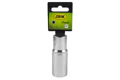 TUBULARA CROMATA BIHEXAGONALA LUNGA - XZN 1/2` 14 MM JBM