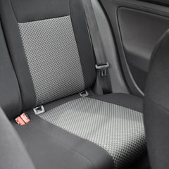 SET HUSE SCAUN UMBRELLA PENTRU VW PASSAT 2011-2015 (BANCHETA FRACTIONATA) CU TETIERELE SPATE IN FORMA DE L