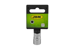 TUBULARA HEXAGONALA CROMATA 1/4` 9 MM JBM