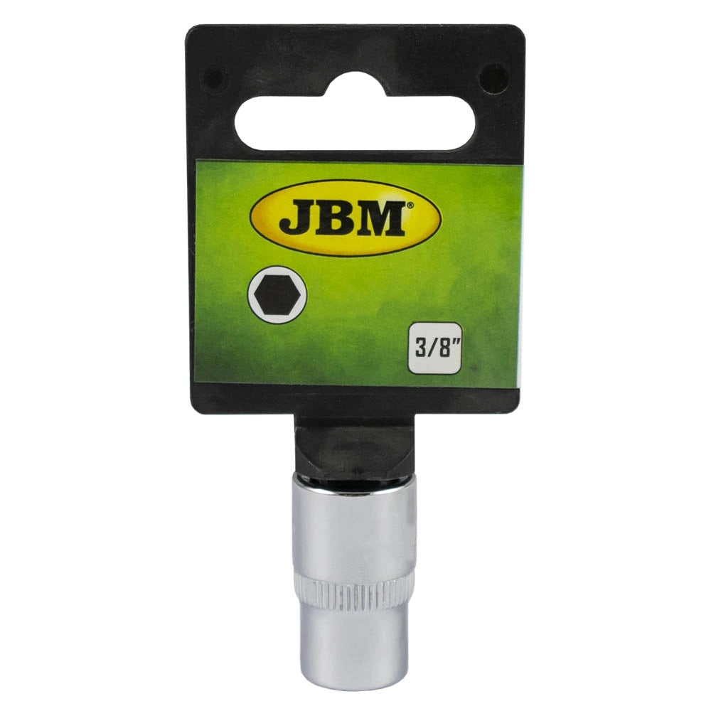TUBULARA HEXAGONALA CROMATA 3/8` 12 MM JBM