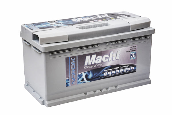 MACHT NORDIK 12V 100AH (920 A; 353X175X190)