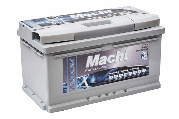 MACHT NORDIK 12V 85AH (780 A; 310X175X175)