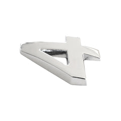 ORNAMENT AUTO 3D. CIFRA 4. 26 MM. CROMAT