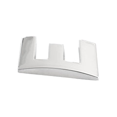 ORNAMENT AUTO 3D. LITERA E. 26 MM. CROMAT