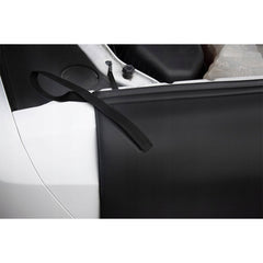 HUSA PROTECTIE CAROSERIE LATERALA PIELE ECOLOGICA 3 STRATURI NEGRU