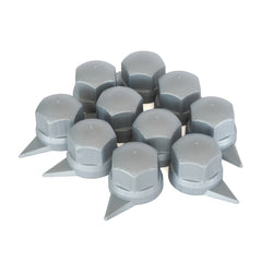 SET 10 BUCATI CAPAC PLASTIC PENTRU PREZON ROATA CU INDICATOR 32 MM GRI 41 MM