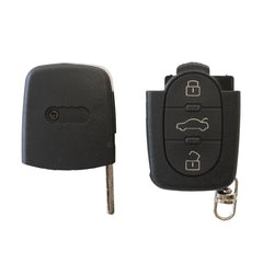 CARCASA CHEIE CONTACT PENTRU AUDI A3 / A6 / A8, 3 BUTOANE, CU CHEIE