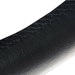 HUSA VOLAN CU SNUR PIELE NATURALA NEGRU 42-43 cm