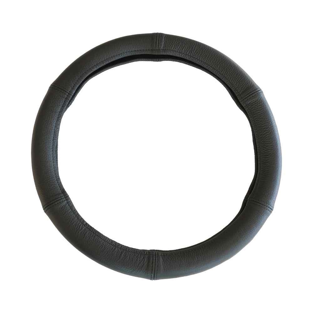 HUSA VOLAN PIELE NATURALA NEGRU 37-39 CM