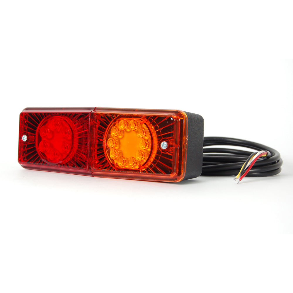 LAMPA MULTIFUNCTIONALA SPATE LED 487WO72UD, 12V-24V, SEMNALIZARE / STOP / POZITIE WAS