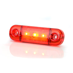 LAMPA GABARIT LED 709 W97.1, 12V-24V, POZITIE ROSU WAS
